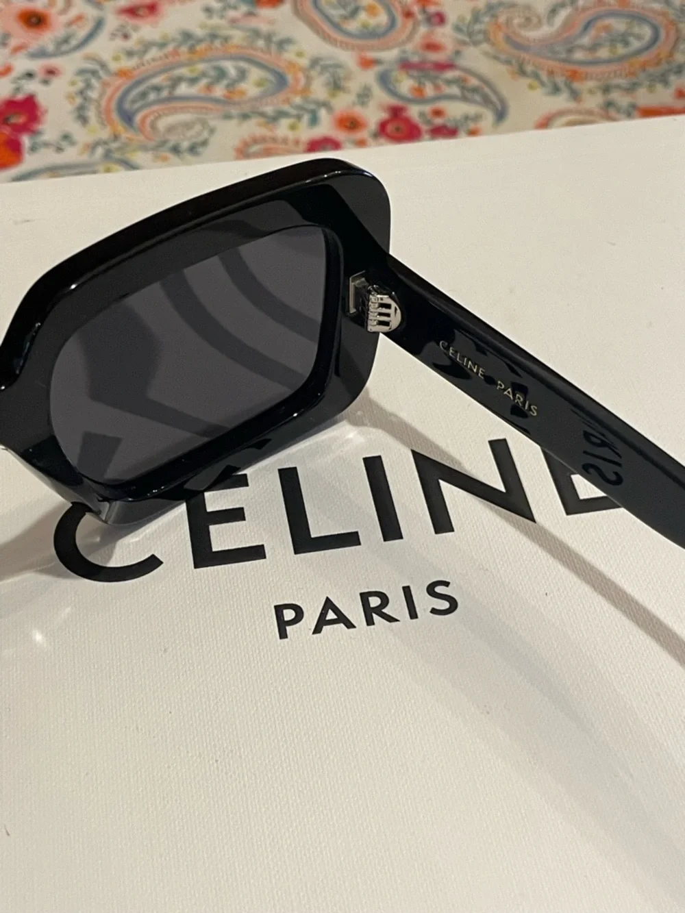 Celine Black Square Oversized Sunglasses - brand new - Picture 5 of 6